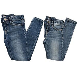 TWO Gap Girls' Super Skinny Fit Denim Jeans Size: 6